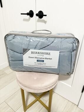 Berkshire Blue Queen Down Alternative Blanket